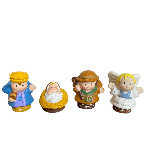 Fisher Price Little People Nativity Set Toy Set Christmas 2008 Partial 5 pieces - Picture 6 of 14